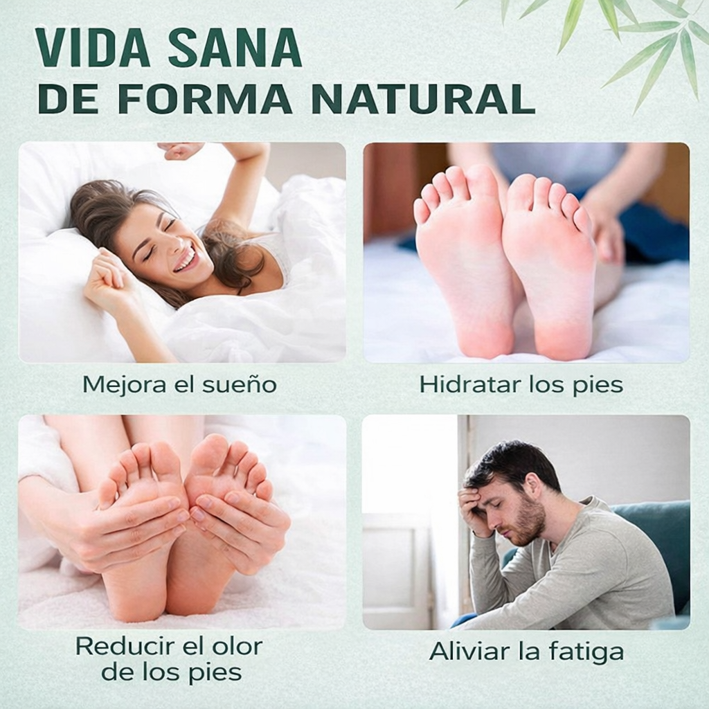 Parches Detox para Pies – Alivio, Frescura y Bienestar Mientras Dormís