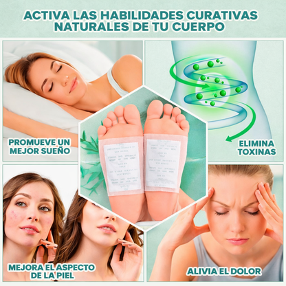 Parches Detox para Pies – Alivio, Frescura y Bienestar Mientras Dormís