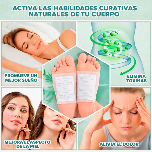 Parches Detox para Pies – Alivio, Frescura y Bienestar Mientras Dormís