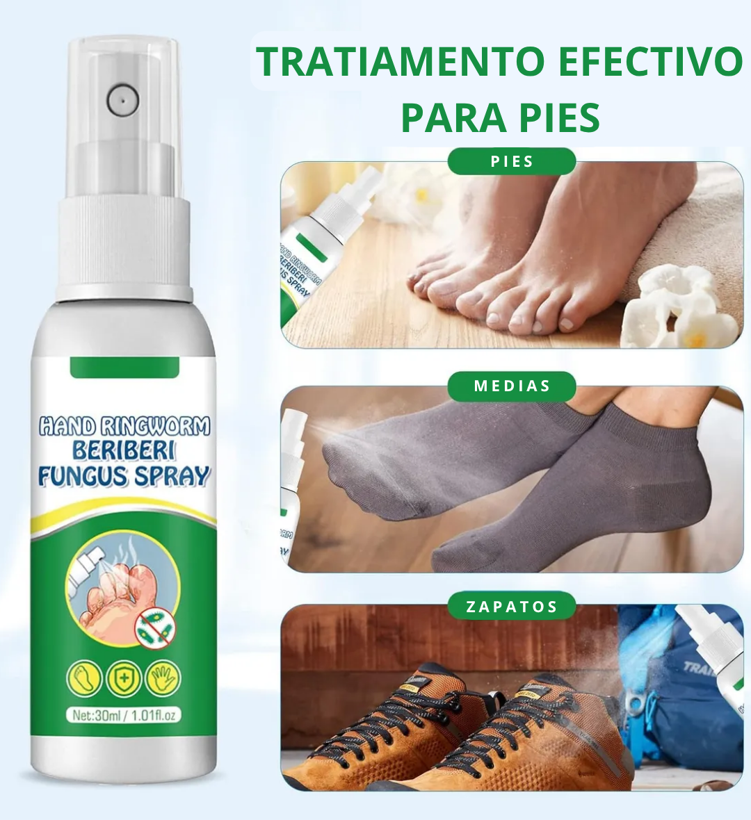 Spray Antihongos -HerbalFoots